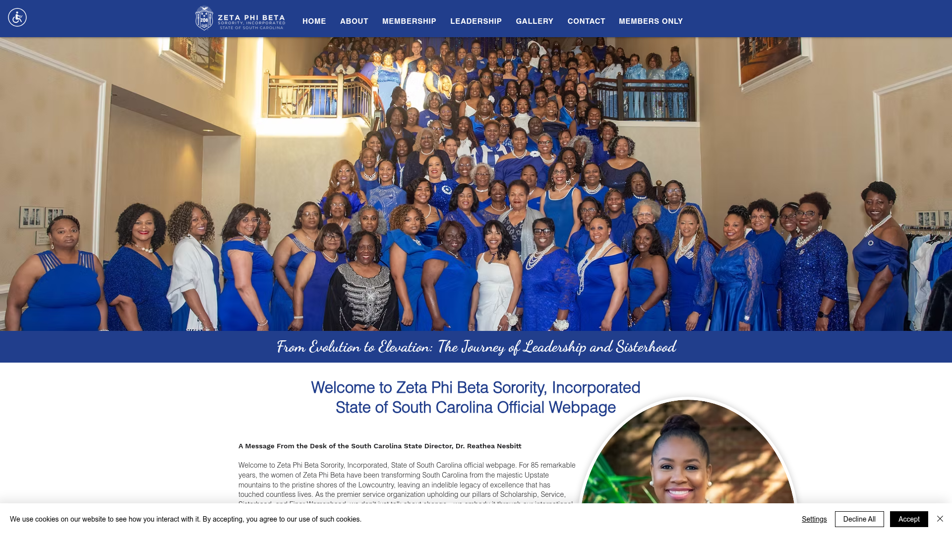 Zeta Phi Beta — State of South Carolina — Official state webpage for an 85-year sorority chapter